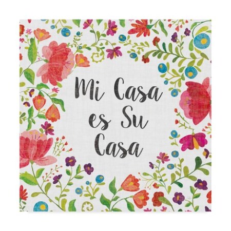 Trademark Fine Art Harriet Sussman 'Like Frida Vi' Canvas Art, 35x35 WAP04832-C3535GG